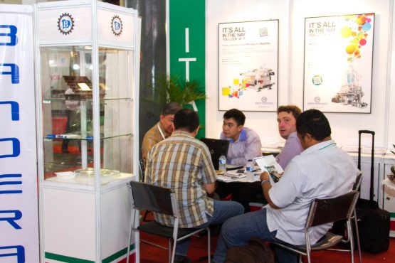 Plastics & Rubber Indonesia: Conducting active business meetings with industry professionals.